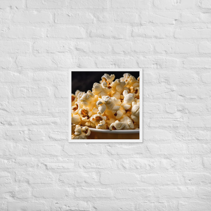 Kettle Corn Framed poster 🤤 from Yumify.AI