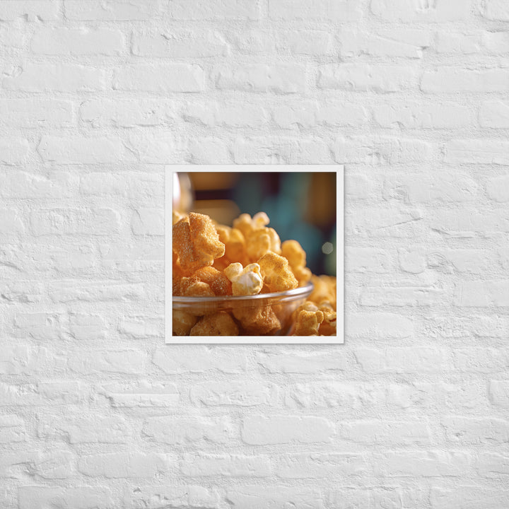 Cinnamon Sugar Popcorn Framed poster 🤤 from Yumify.AI