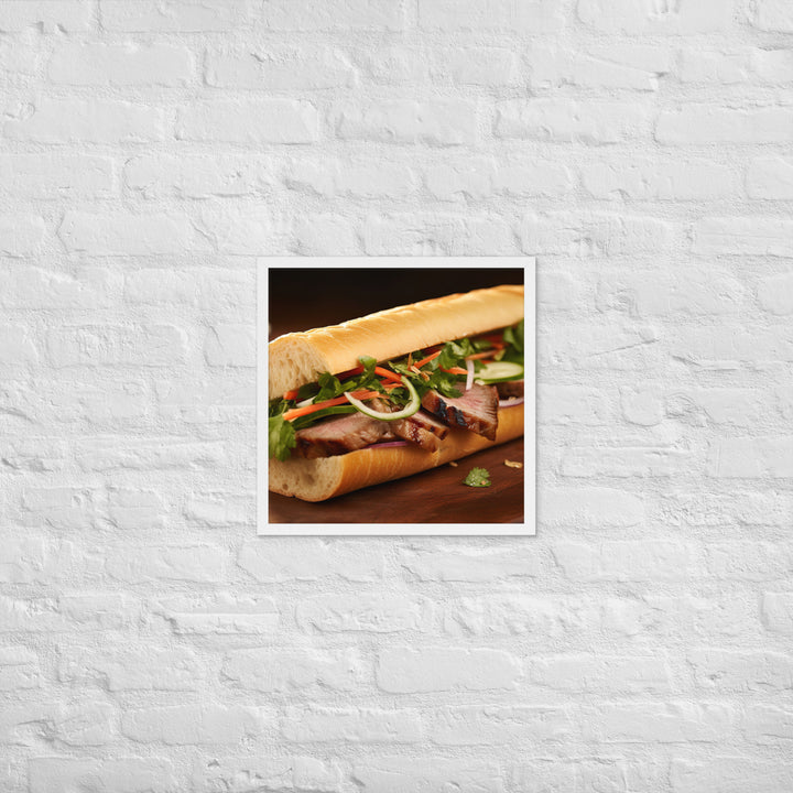 Banh Mi Framed poster 🤤 from Yumify.AI