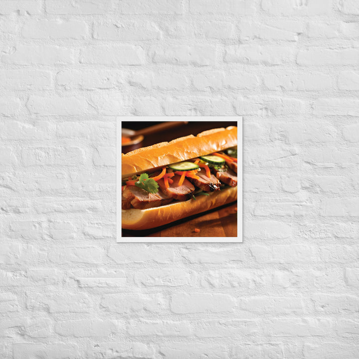 Banh Mi Framed poster 🤤 from Yumify.AI