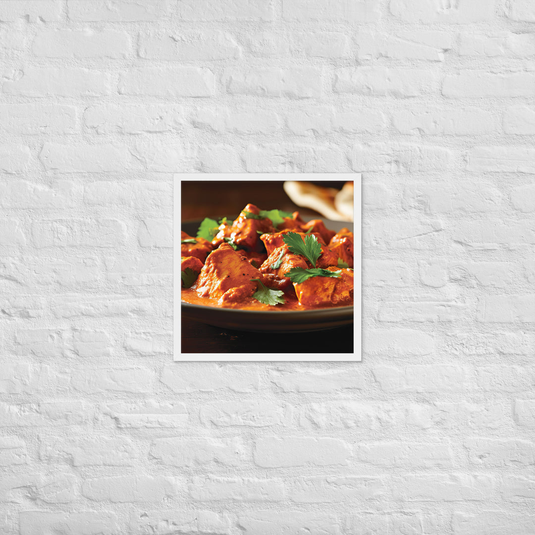 Tikka Masala Framed poster 🤤 from Yumify.AI