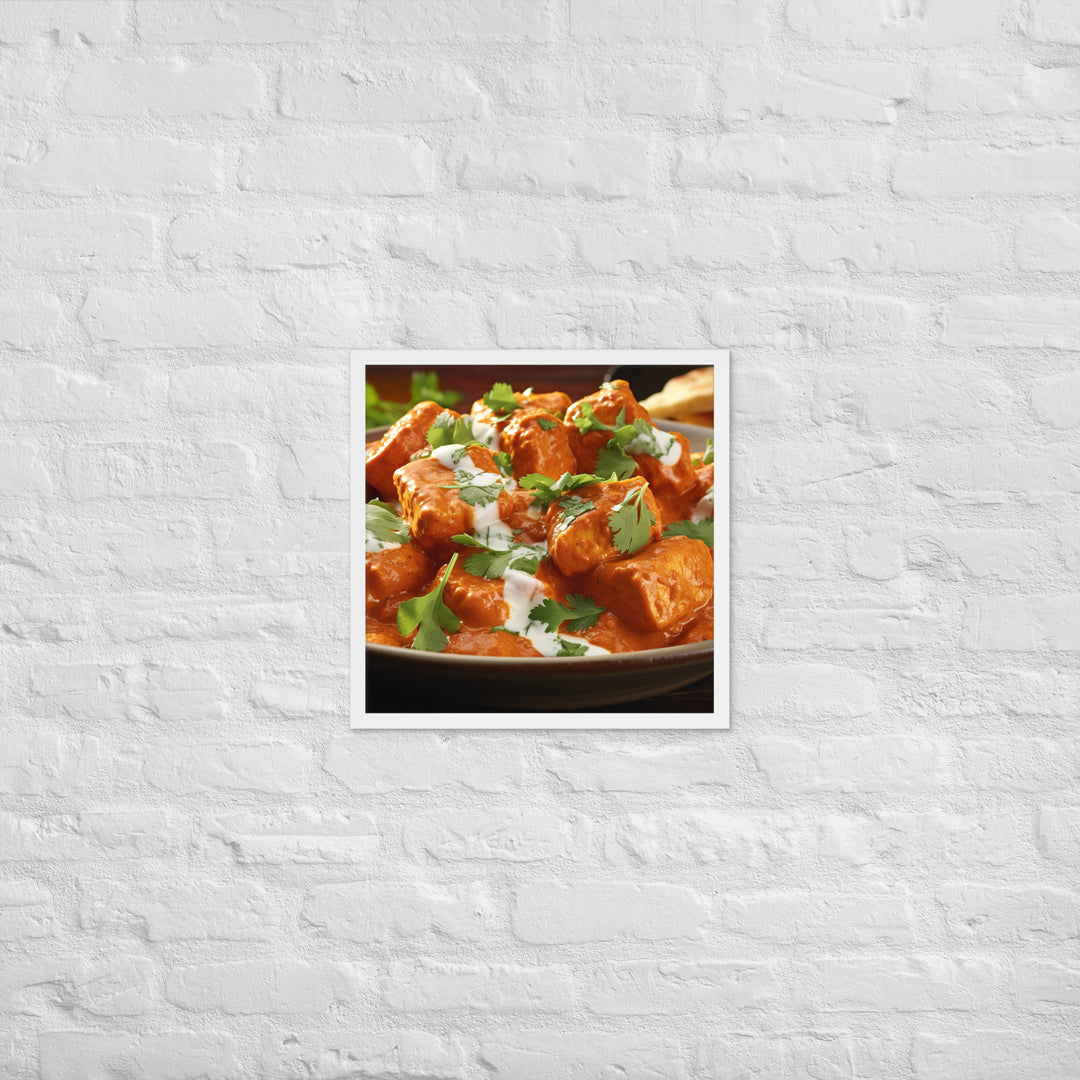 Tikka Masala Framed poster 🤤 from Yumify.AI