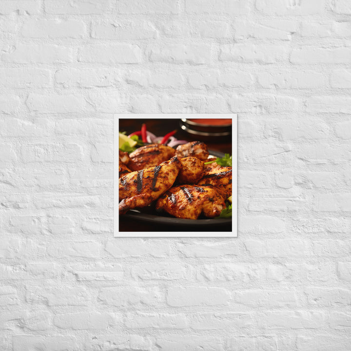 Tandoori Chicken Framed poster 🤤 from Yumify.AI