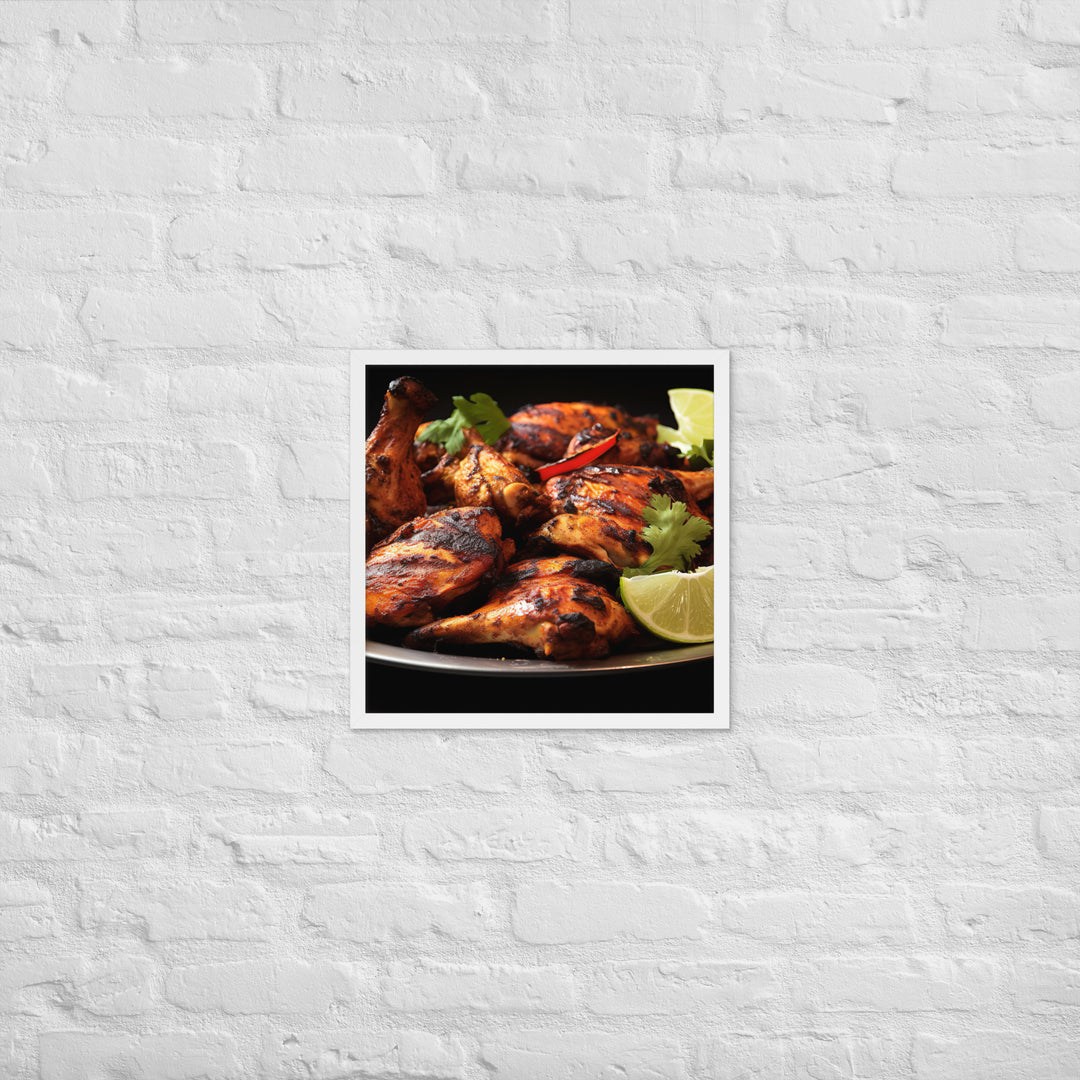 Tandoori Chicken Framed poster 🤤 from Yumify.AI