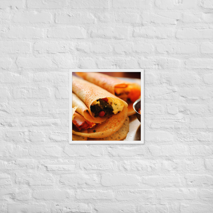 Masala Dosa Framed poster 🤤 from Yumify.AI