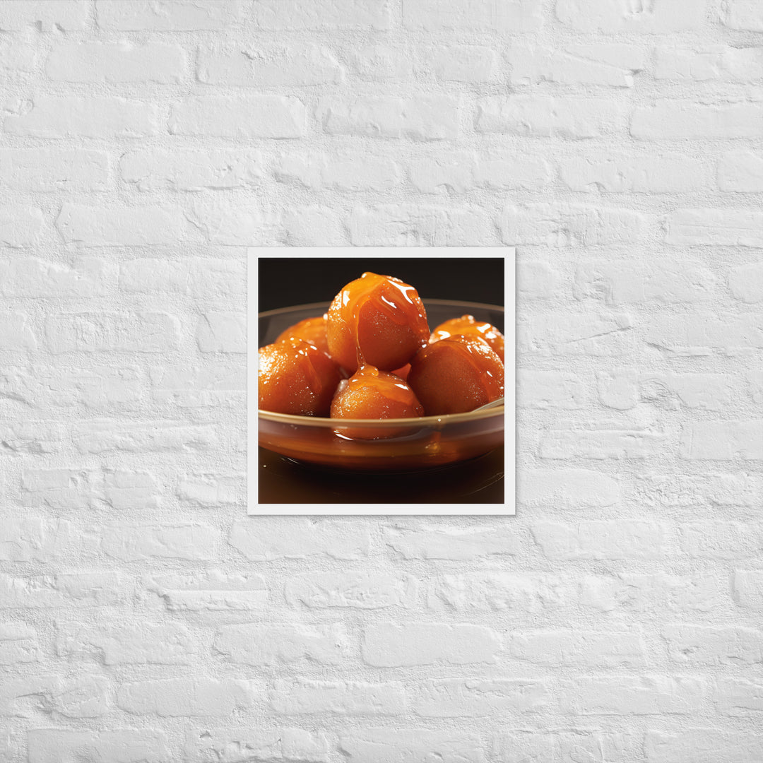 Gulab Jamun Framed poster 🤤 from Yumify.AI