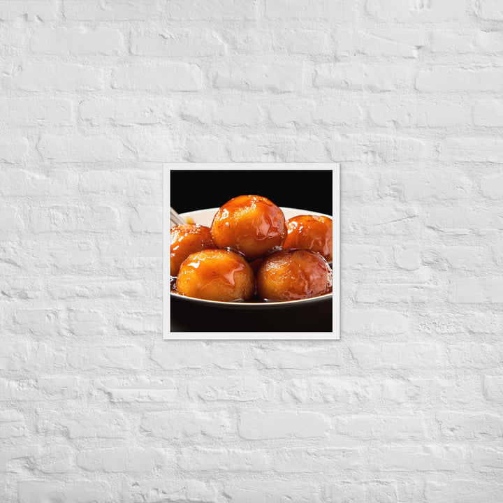 Gulab Jamun Framed poster 🤤 from Yumify.AI