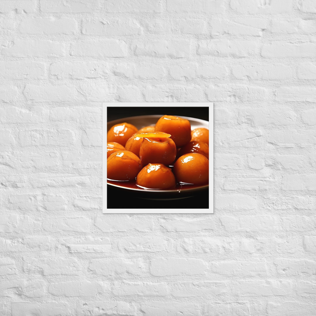 Gulab Jamun Framed poster 🤤 from Yumify.AI