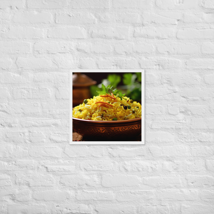 Biryani Framed poster 🤤 from Yumify.AI