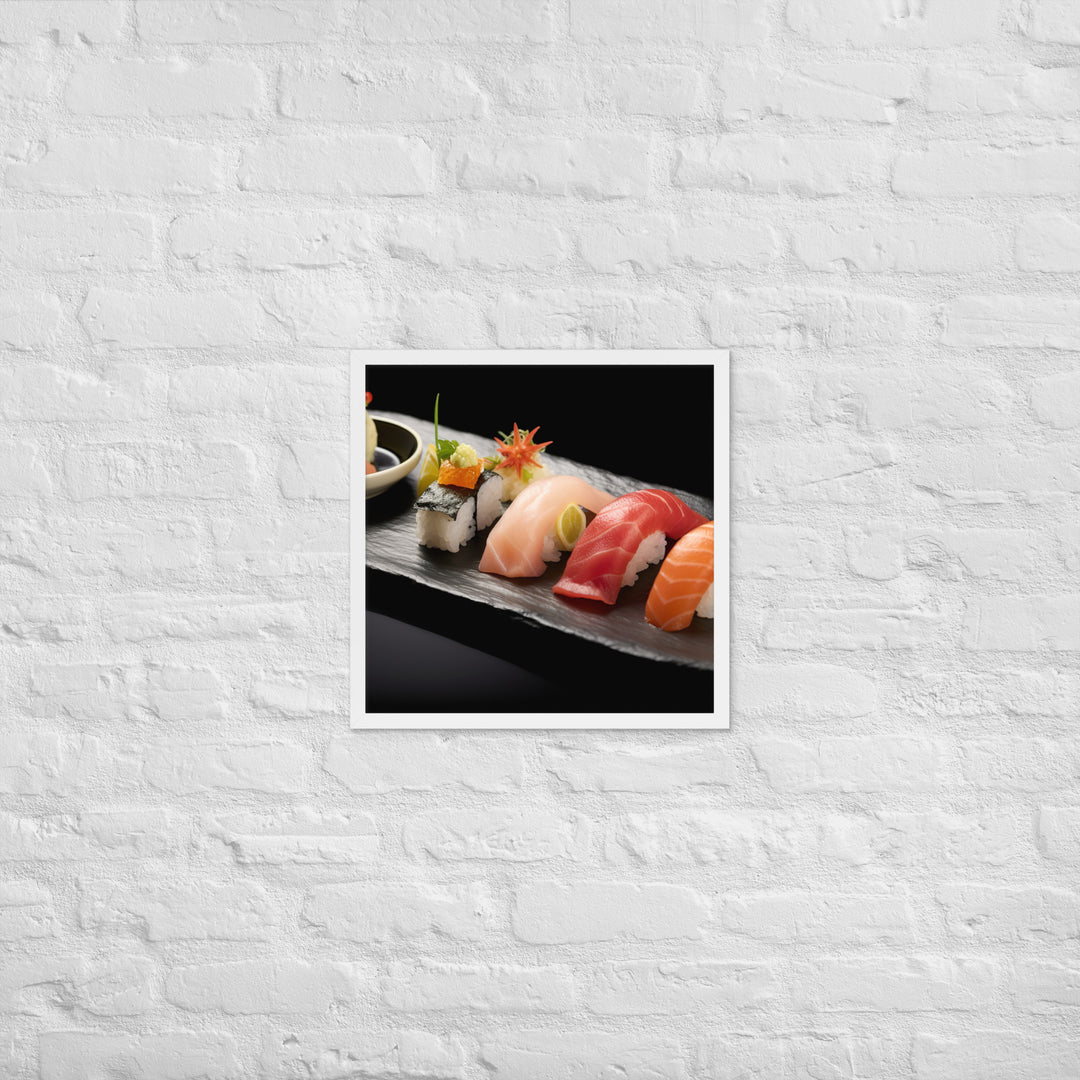 Sushi Framed poster 🤤 from Yumify.AI