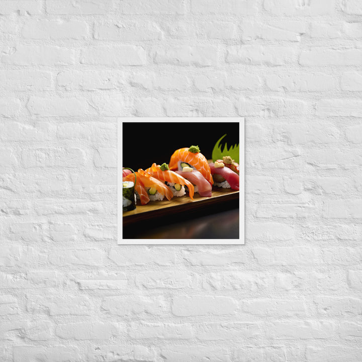 Sushi Framed poster 🤤 from Yumify.AI