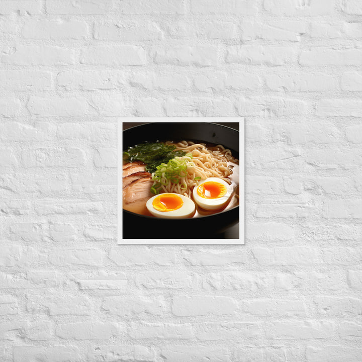 Ramen Framed poster 🤤 from Yumify.AI