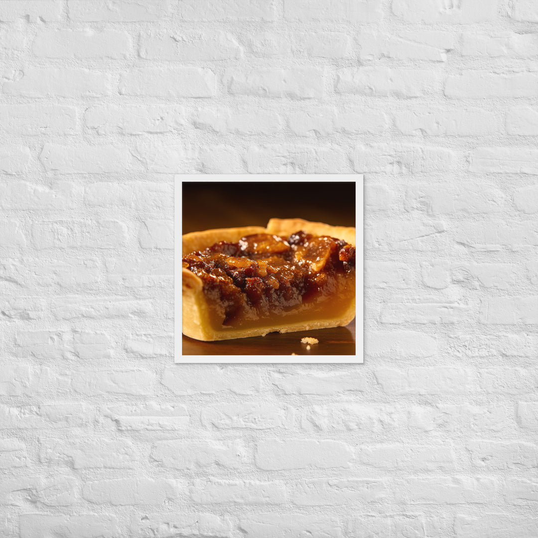 Butter Tart Framed poster 🤤 from Yumify.AI