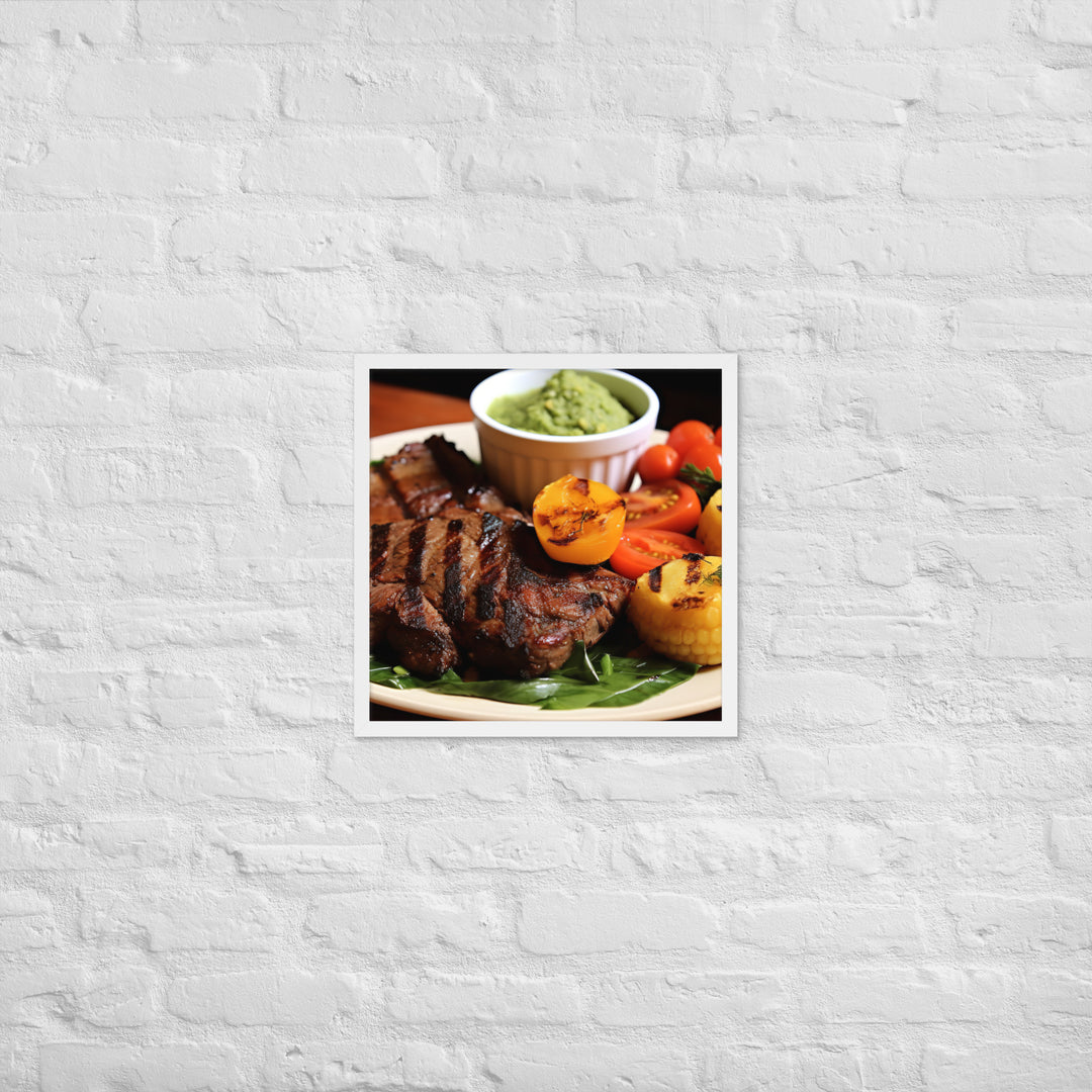 Nyama Choma Framed poster 🤤 from Yumify.AI