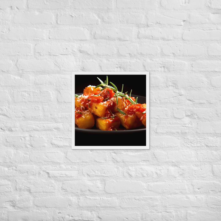 Patatas Bravas Framed poster 🤤 from Yumify.AI