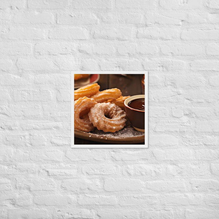 Churros Framed poster 🤤 from Yumify.AI