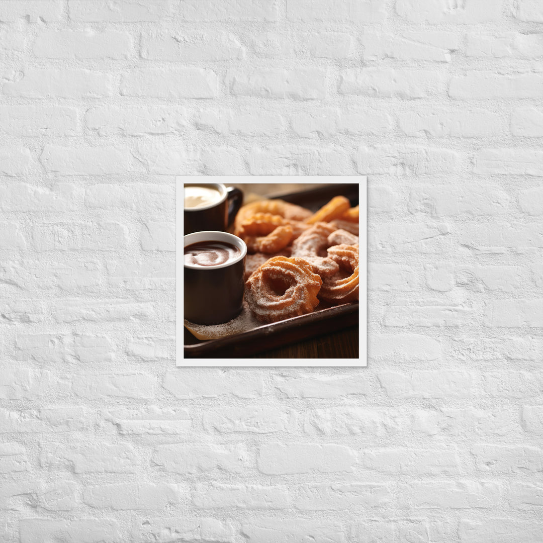 Churros Framed poster 🤤 from Yumify.AI