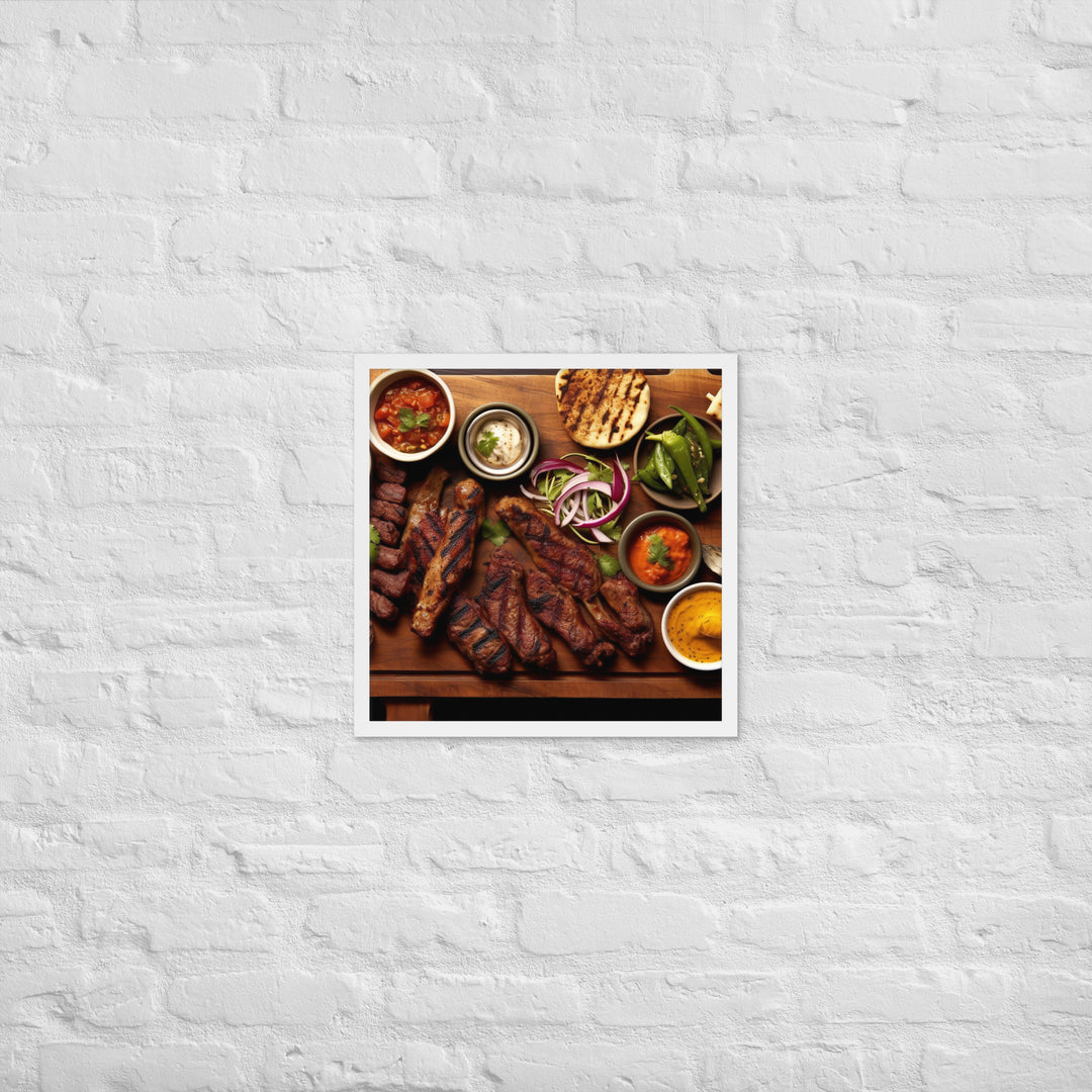 Braai Framed poster 🤤 from Yumify.AI