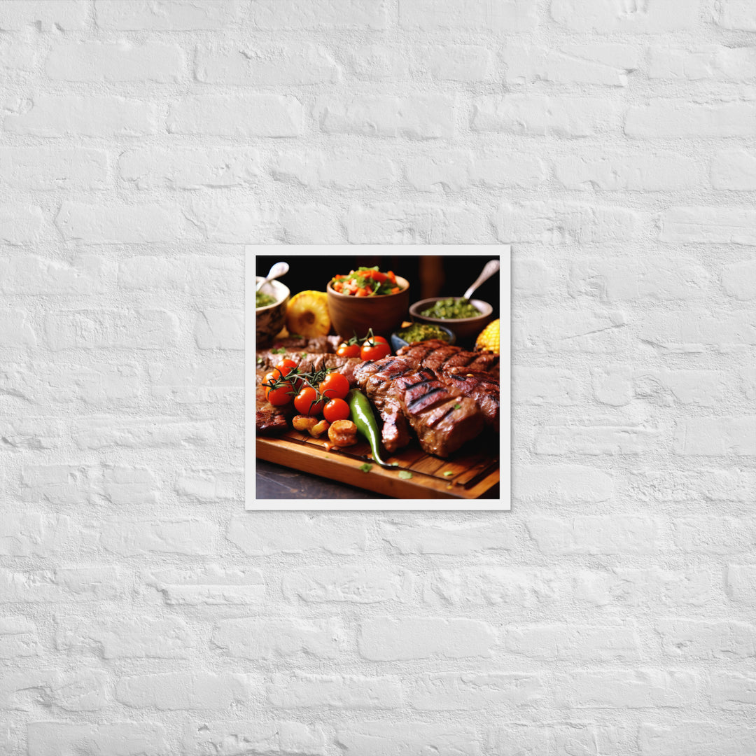 Braai Framed poster 🤤 from Yumify.AI