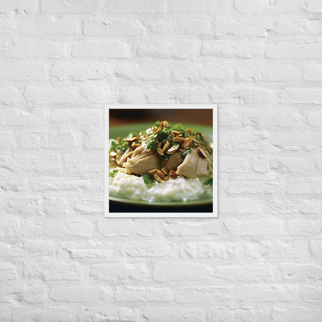 Mansaf Framed poster 🤤 from Yumify.AI