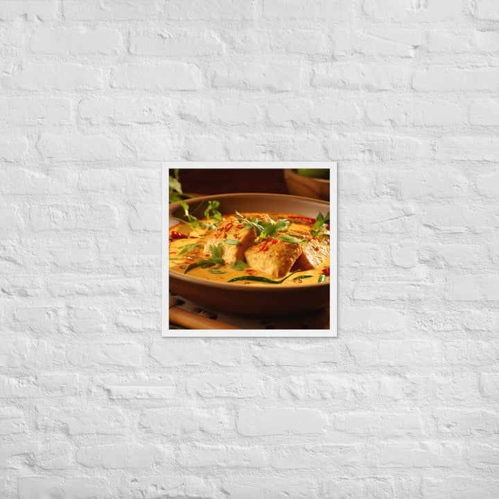 Fijian Fish Curry Framed poster 🤤 from Yumify.AI