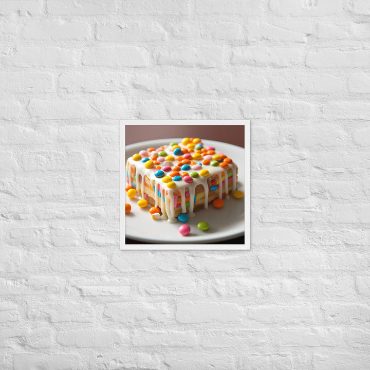 Lolly Cake Framed poster 🤤 from Yumify.AI