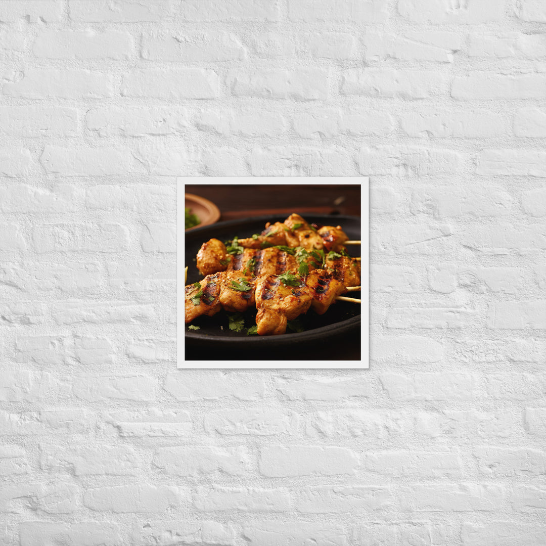 Kabab Koobideh Framed poster 🤤 from Yumify.AI