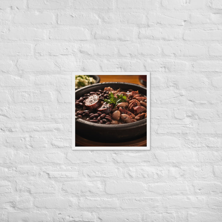 Feijoada Framed poster 🤤 from Yumify.AI