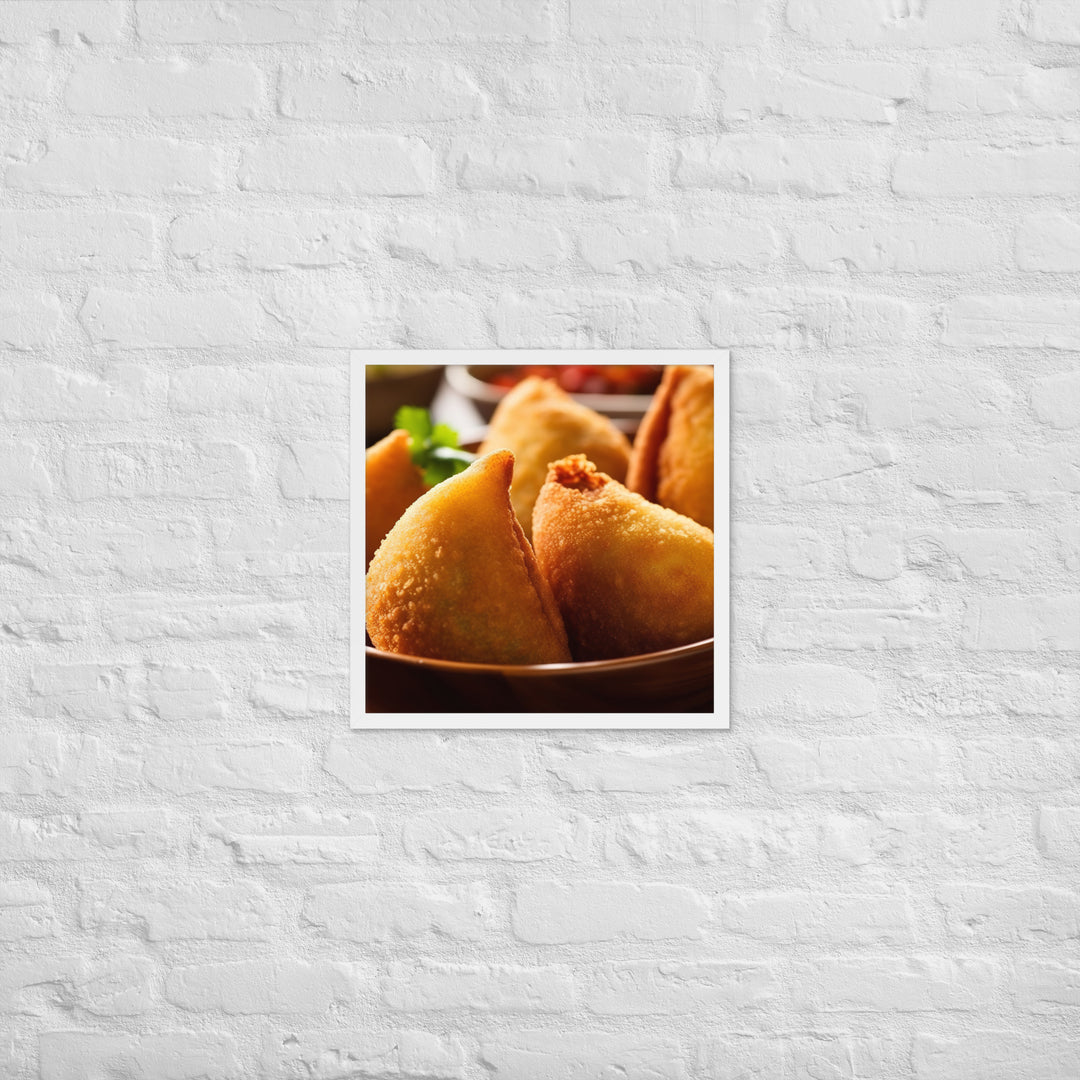 Coxinha Framed poster 🤤 from Yumify.AI