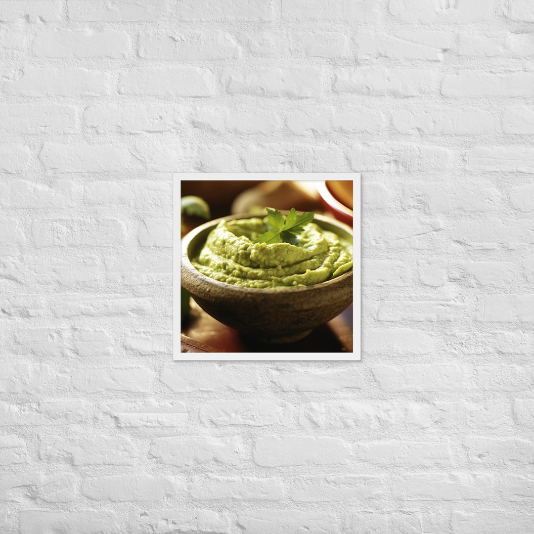 Guacamole Framed poster 🤤 from Yumify.AI