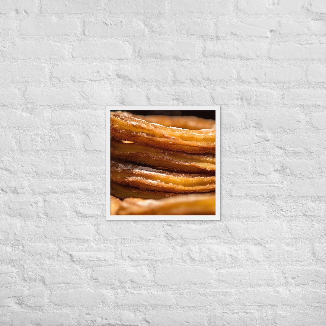 Churros Framed poster 🤤 from Yumify.AI