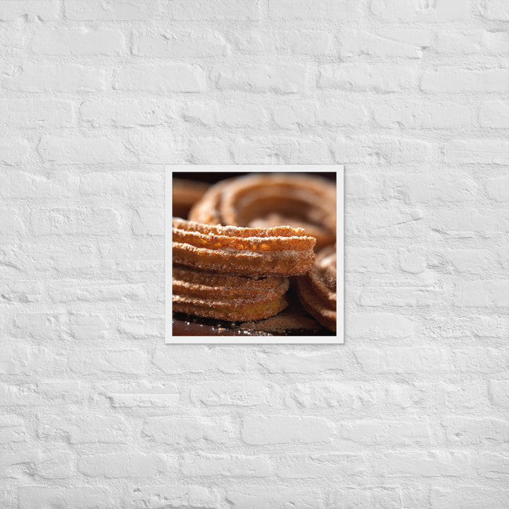 Churros Framed poster 🤤 from Yumify.AI