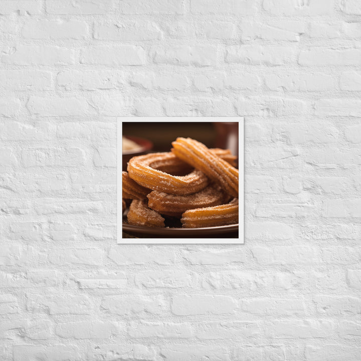 Churros Framed poster 🤤 from Yumify.AI