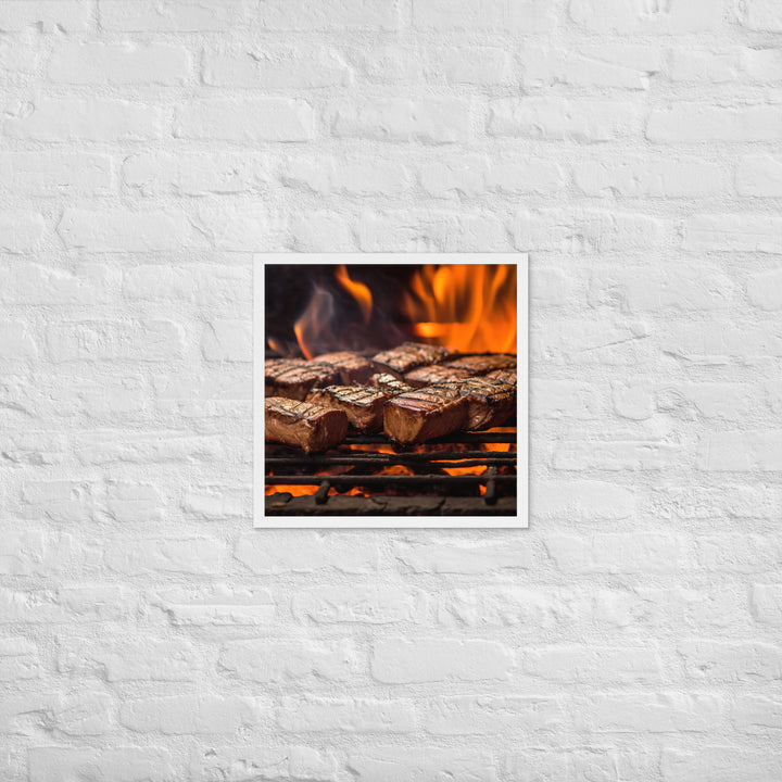 Asado Framed poster 🤤 from Yumify.AI