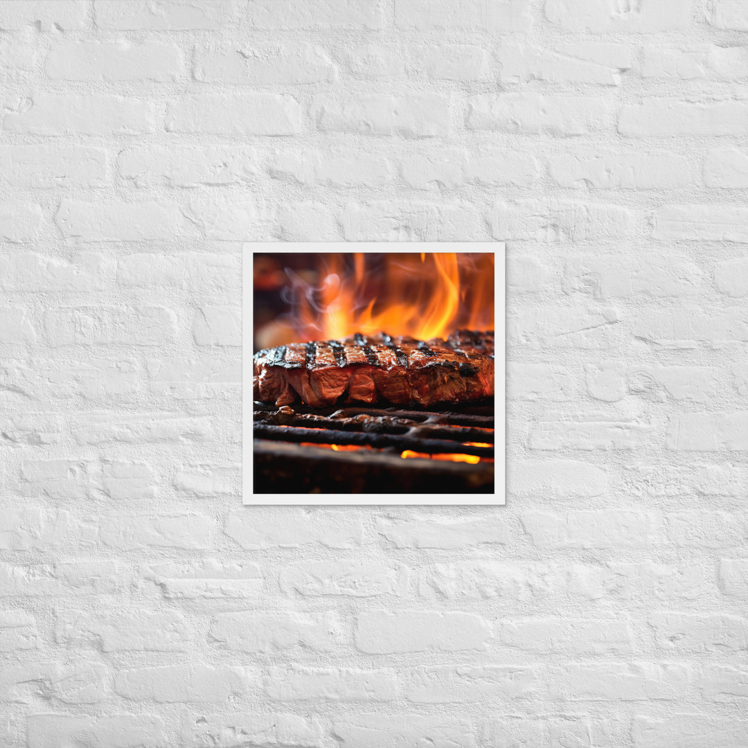 Asado Framed poster 🤤 from Yumify.AI