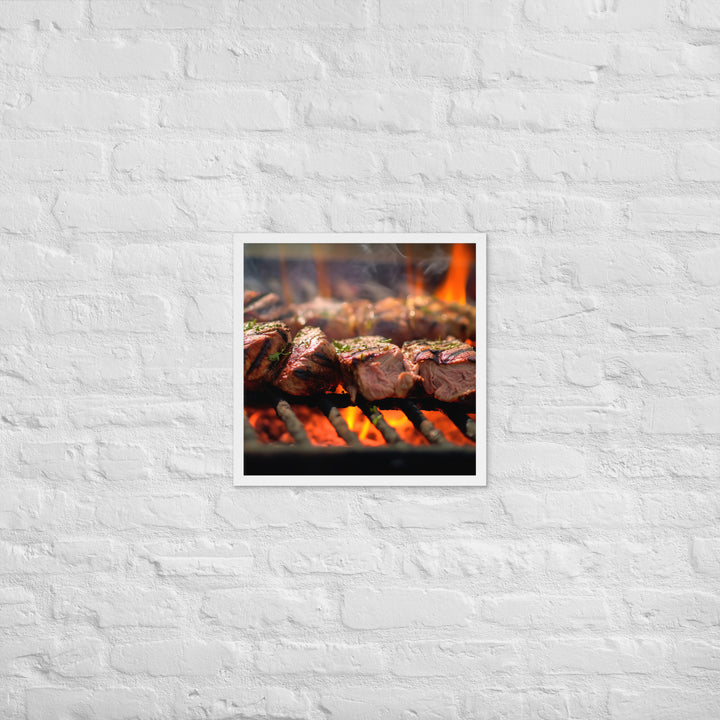 Asado Framed poster 🤤 from Yumify.AI