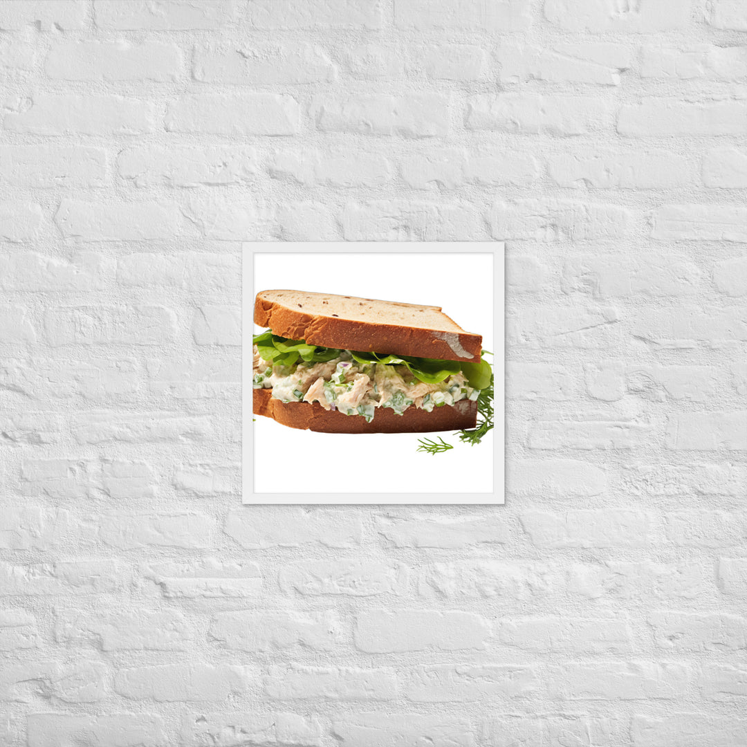 Tuna Salad Sandwich Framed poster 🤤 from Yumify.AI