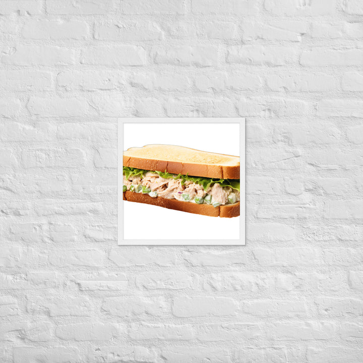 Tuna Salad Sandwich Framed poster 🤤 from Yumify.AI