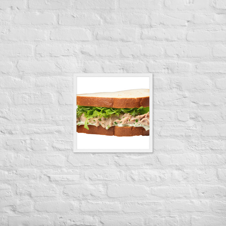 Tuna Salad Sandwich Framed poster 🤤 from Yumify.AI