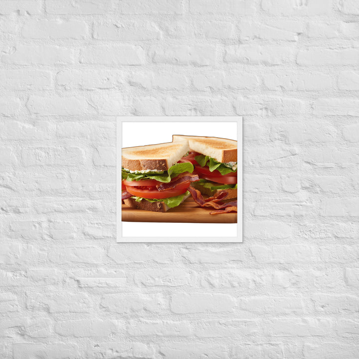 Classic BLT Sandwich Framed poster 🤤 from Yumify.AI