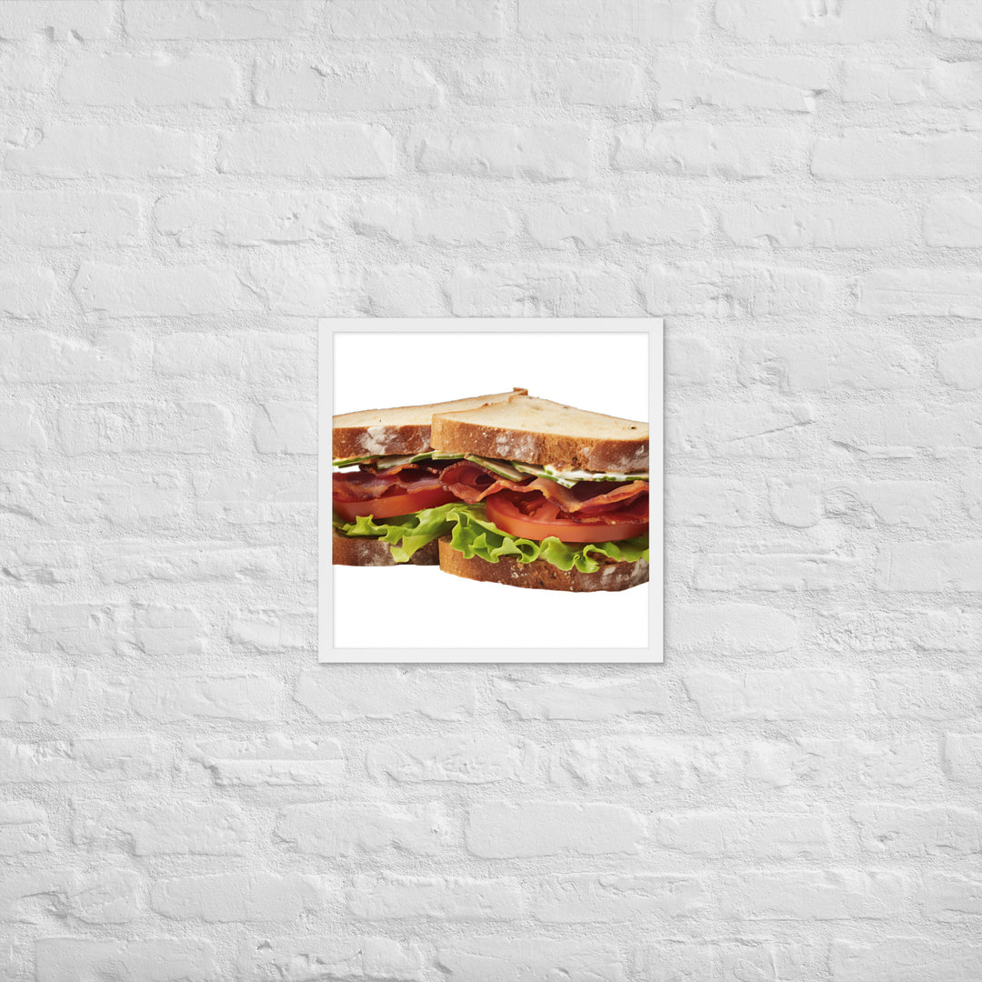 Classic BLT Sandwich Framed poster 🤤 from Yumify.AI