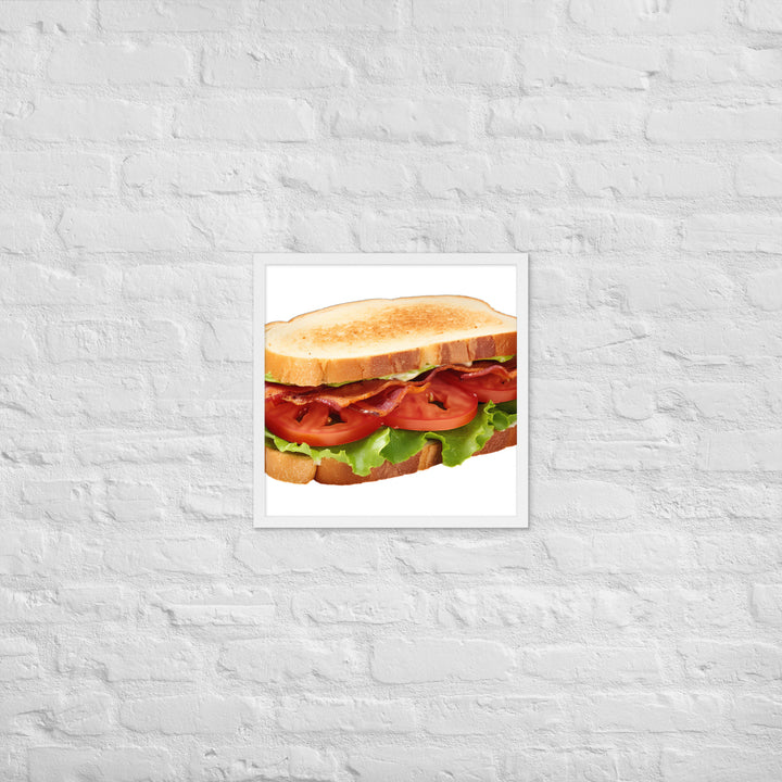 Classic BLT Sandwich Framed poster 🤤 from Yumify.AI