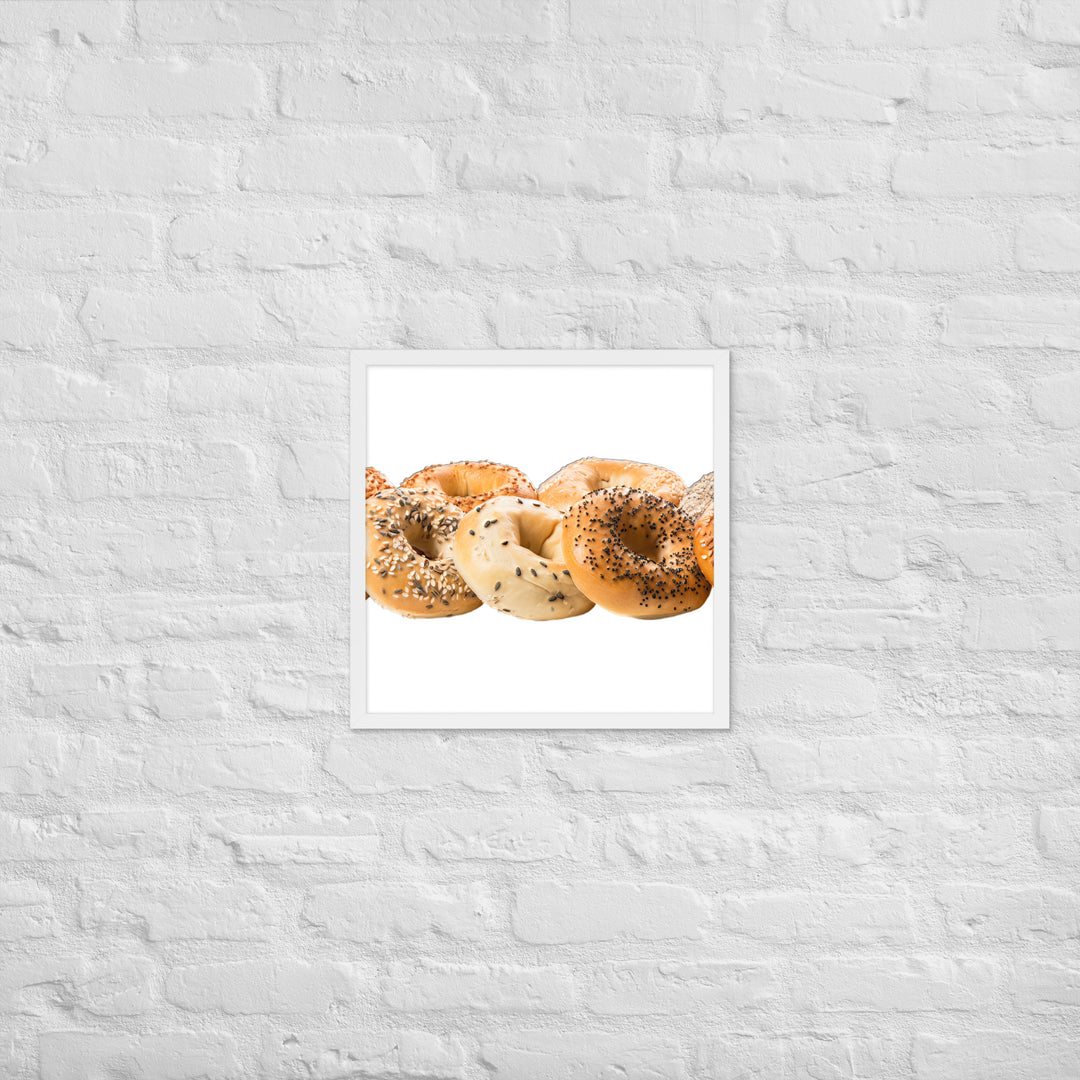 Everything Bagel Framed poster 🤤 from Yumify.AI