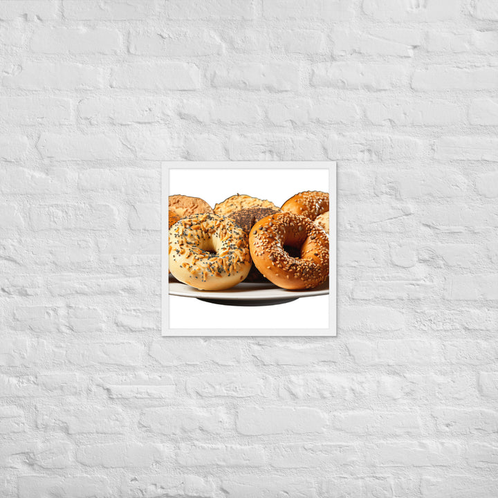 Everything Bagel Framed poster 🤤 from Yumify.AI