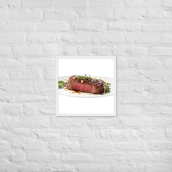 Fillet Mignon Elegance Framed poster 🤤 from Yumify.AI