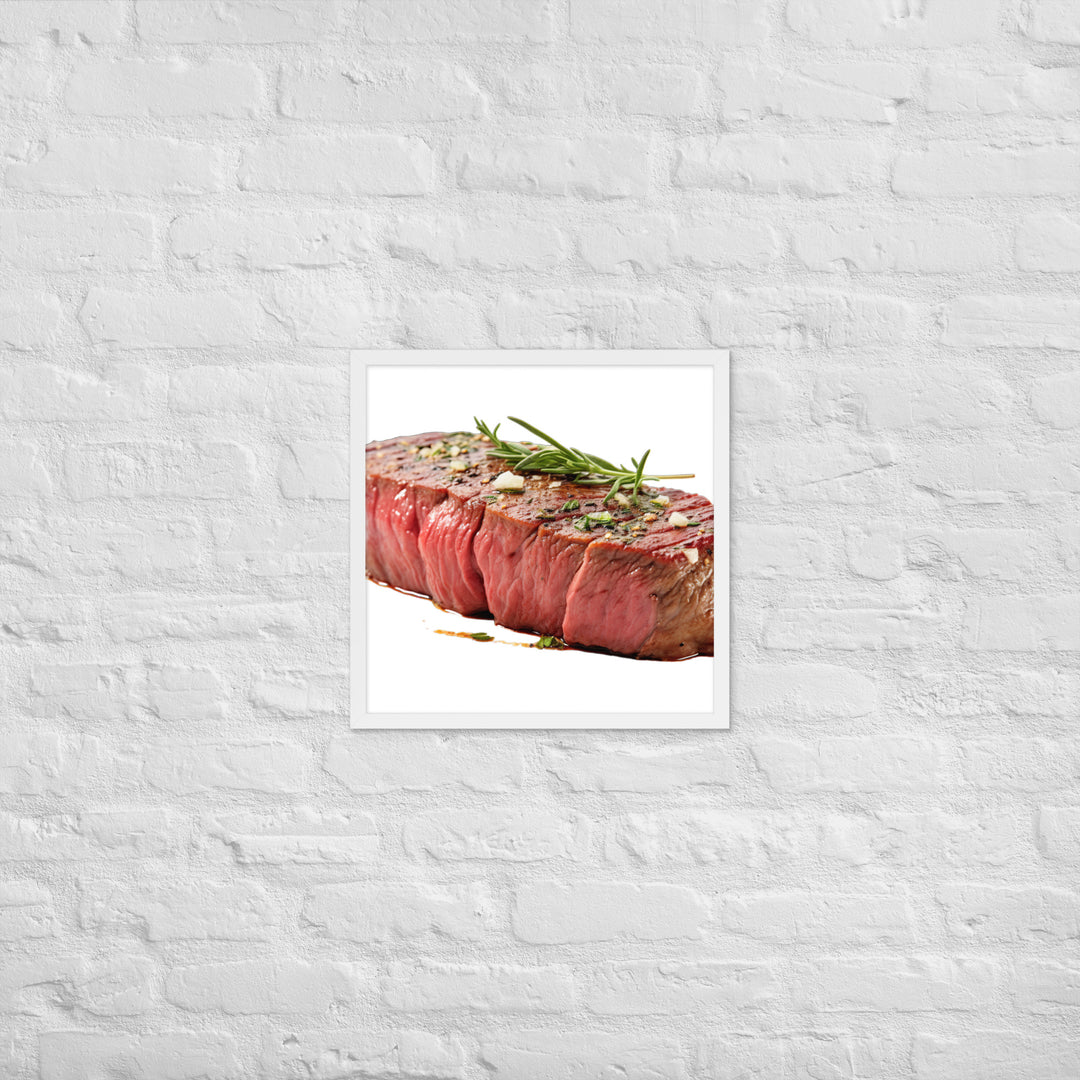 Fillet Mignon Elegance Framed poster 🤤 from Yumify.AI