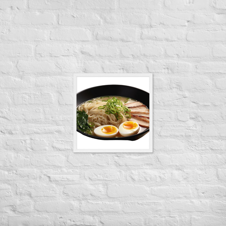 Classic Tonkotsu Ramen Framed poster 🤤 from Yumify.AI