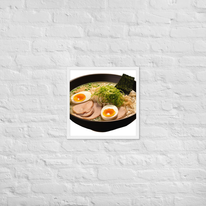 Classic Tonkotsu Ramen Framed poster 🤤 from Yumify.AI