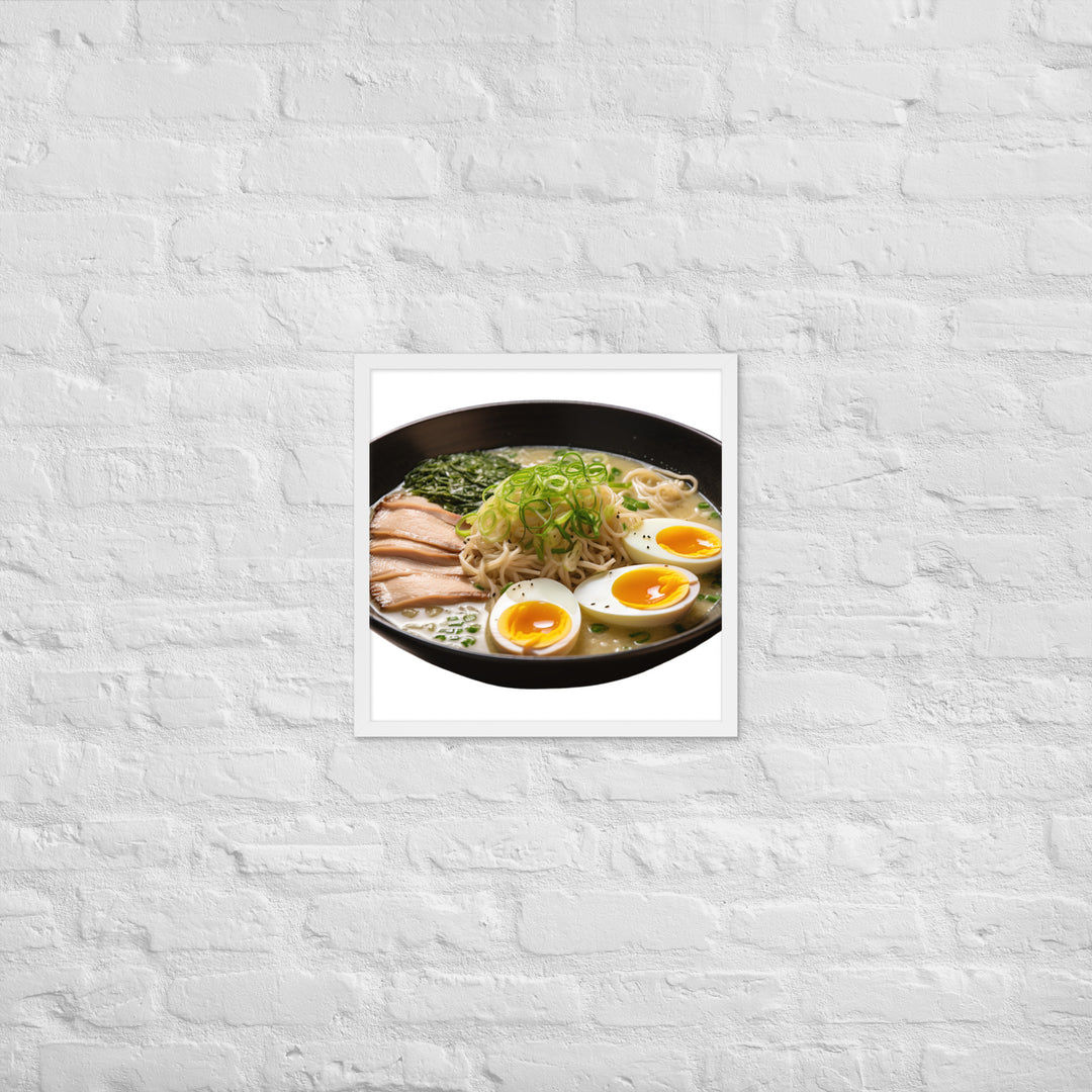 Classic Tonkotsu Ramen Framed poster 🤤 from Yumify.AI