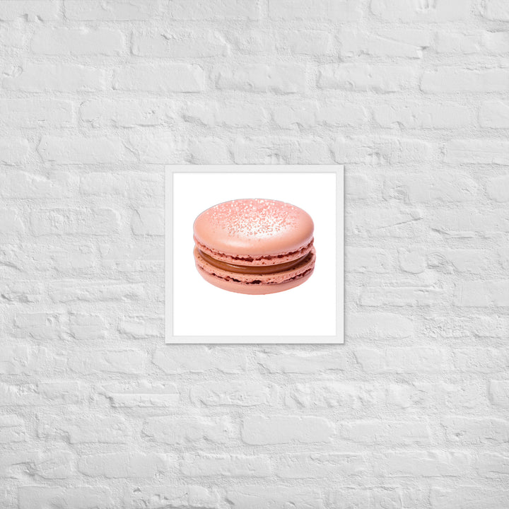 Rose Gold Macaron Framed poster 🤤 from Yumify.AI